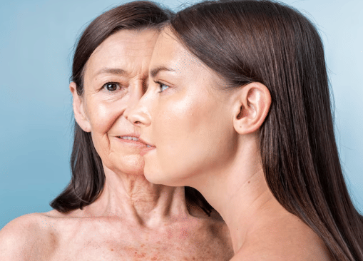 ilustrasi penuaan dini (freepik.com/rawpixel)